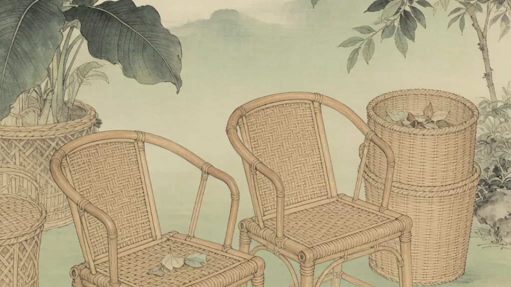 Rattan Weaving: The Flexible Art of the South